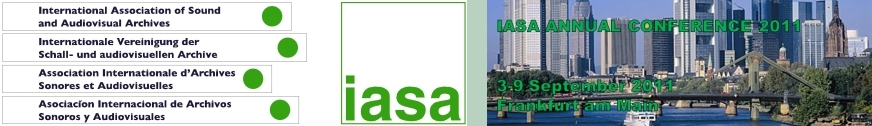 IASA 2011 annual conference